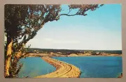 The Canso Causeway - Cape Breton Island Nova Scotia Postcard