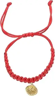 Abaodam Handwoven Red Rope Pet Collar with Fortune Bell Adjustable Breakaway Design for Kittens Small Pets Fits Neck Durable Material