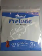 D'Addario Prelude Series Double Bass A String 1/2 Size Medium Tension J613