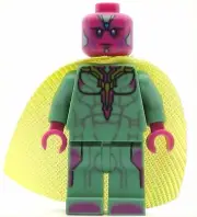 LEGO Super Heroes Minifigure Vision (Genuine)
