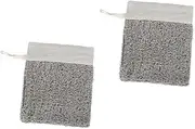FOMIYES Sets Travel Drawstring Small for Soap Soap Holder Face Cleaning Net Linen Pcs