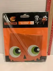 Halloween Balloons Mylar - Pumpkin w/ Ghost