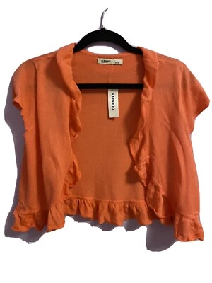 old navy shrug coral size s