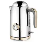 Electric Kettle - 57oz Hot Tea Water Boiler with Thermometer, 1500W Fast Heat...