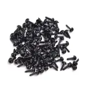 BULK 700pcs 3mm-6mm Plastic Teddy Pin Eyes Figurine Eyes No Thread for Dolls Toy