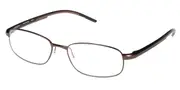 PROGEAR OPT-1104 2 Men's Glasses Brown Size 55 - Private Health Rebate - Blue Light Block Available
