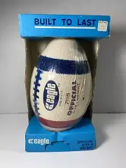 Eagle Official Size & Weight Football Ball Vintage Built To Last 7115 USA Made