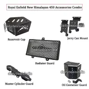 Fit For Royal Enfield New Himalayan 450 "5 PCS Accessories Combo"