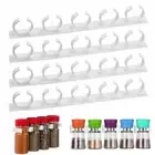 Spice Rack Gripper Cabinet Clip Shelf Racks Store Home Kitchen Organizer