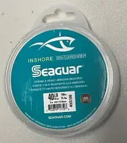 Seaguar Inshore Fluorocarbon Leader Wheel 100 Yards Surf, Jetty, #40 100yd