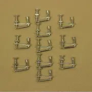 20 pcs 3/4-4/4 Violin Silver fine TUNER fiddle string adjuster accessories parts