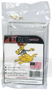 BCW Screwdown 4 Screw Recessed Trading Card Display Holder