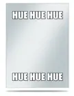 Hue Hue Hue Printed Deck Protector Sleeve Covers (50)