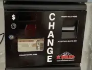 Quarter Machine, Bill Changer - Accepts $1-$20 - 3,000 Capacity - Bill2Coin.com
