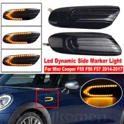 Dynamic LED Turn Signal Side Marker Light For Mini Cooper F55 Hardtop 2014+ MN1 (for: Mini)
