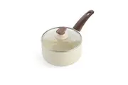 GreenPan Wood-Be Covered Saucepan 16cm 1.6L Home Kitchen Cooking Cookware