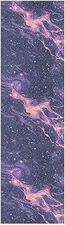 Amooorous Purple Acid Fluid Skateboards Grip Tape Grippy pro Scooters Grip Tape Bubble Free Grip Tape Cruiser 33×9 Inch