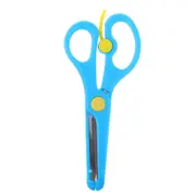 Handmade Safety Plastic Scissors Color Learning Education Toys for Kindergarten