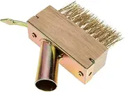 CAXUSD Weeding Brush Tool for Garden Cracks Durable Brush Head Replacement for Patio and Sidewalk Cleaning Efficient Removal Paving Joints and Driveway Cracks