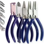 Jewelers Pliers Set 5 Pieces Beading Pliers Wire Working Hobby Crafts Tools