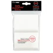 Ultra Pro TCG - Deck Protector Card Sleeves - White (100 Pack)