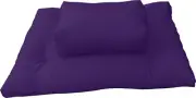 Zafu Zabuton Meditation Yoga Posture Exercise Cushions, Sit Mat Purple