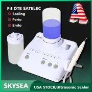 Dental Scaler Ultrasonic Piezo Scaler fit Cavitron DTE w/2*Bottles Handpiece tip