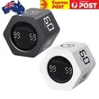 Productivity Cube Timer with Gravity Sensor Flipping Cube Countdown Stopwatch