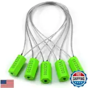 Leadseals(R) 100 Security Cable Seals Numbered Security Tags Tamper Proof Tag