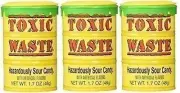 Toxic Waste Hazardously Sour Candy Barrel 1.7 Oz - Pack of 3