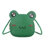 2 Pcs Cartoon Baby Kids Girls PU Leather School bag Shoulder Bag Messenger Handbag Mini Small Crossbody Satchel Coin Purse Bags