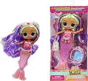 L.O.L. Surprise! Tweens - Mermaid Cleo Clove - Fashion Doll with Colour Changing Tail, Movable Fin, and Beautiful Accessories – Toys for Kids and Collectors from 4 Years Old