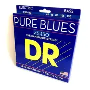 DR Strings PB5-130 Pure Blues Bass 5-String Set (45 65 85 105 130),
