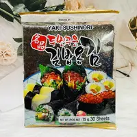 在飛比找樂天市場購物網優惠-韓國 江原道 嚴選海苔 飯捲用 30枚入 海苔壽司 握壽司海