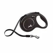 Dog Lead by Flexi New Classic 8m Black Size l
