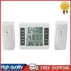 Refrigerator Thermometer Wireless with Min/Max Temperature Alarm Alert