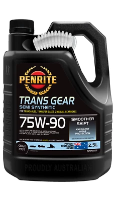 Penrite Trans Gear SAE 75W-90 Semi-Synthetic Engine Oil 4L - TG7590004