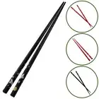 Reusable Chinese Chopsticks Vintage Solid Wood Noodle Household