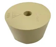 Rubber stopper. #10 w/airlock hole (for plastic carboy)