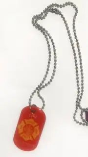 FIREFIGHTER NECKLACE - FIRE DEPARTMENT - FIREMAN
