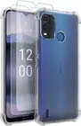 Crystal Shock proof Flexible Gel case For Nokia C30 /C12 /C32/C22/G22/ G11+/ G60