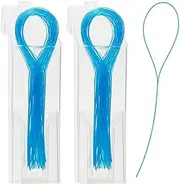 Dental Floss Threaders for Braces,Bridges and Implants 70 Count Bridge Flossers for Adults