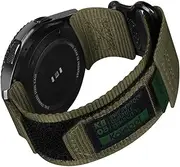[MroTech] 20mm Armband, 22mm Armband, Nylonarmband Kompatible mit Huawei Watch/Samsung Galaxy Watch Armband Verstellbares, Armband Sport Nylon Loop Klettverschluss Design Ersatzarmband für Herren Damen