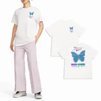 在飛比找PChome24h購物優惠-Nike 耐吉 短袖 NSW Tee 女款 灰 藍 純棉 寬