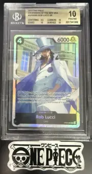 BGS 10 One Piece OP05-093 SR Rob Lucci - English - Awakening of the New Era
