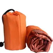 Emergency sleeping bag, for use as emergency bag, survival sleeping bag, mylar emergency blanket