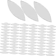 150PCS Petal Mirror Tiles for Crafts and DIY Projects Elegant Decorative Adhesive Mirrors for Home Decor Art and Creative Expressions Versatile Design