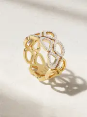 [Marina B] Marina B - Trina 18-karat Gold Diamond Ring - 6 6 Gold