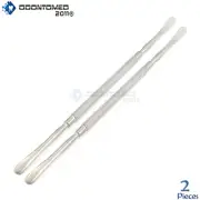 2 Pcs Freer Elevator Sharp Blunt Surgical Dental Ophthalmic Instruments