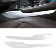 For BMW 7 Series 2016-2020 Matte Silver Car Center Control Gear Both Sides Cover (for: BMW)